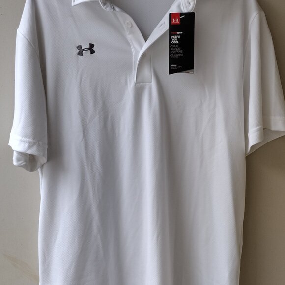 Under Armour Heatgear Loose Fit Golf Polo Men’s Size M - New With Tags - Picture 6 of 7